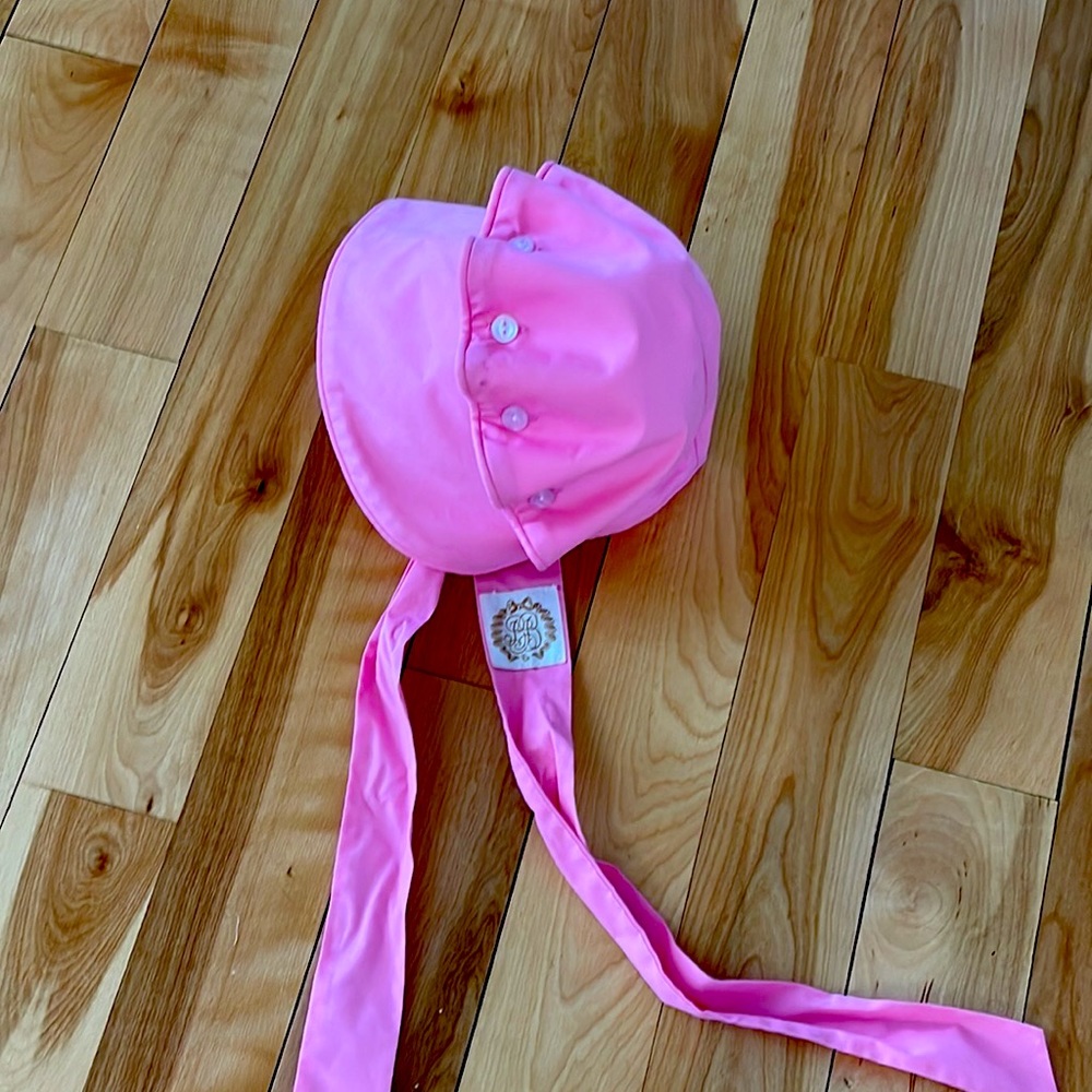 Beaufort bonnet hot pink bonnet size s - 9 months.